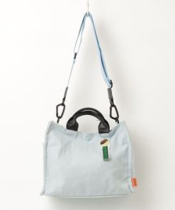ear PAPILLONNER 「ear PAPILLONNER」 2WAYバッグ「pezコラボ」 - ブルー レディース