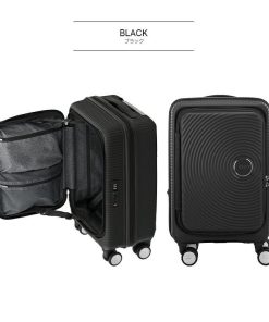 AMERICAN TOURISTER 【ブックオープニング】キュリオ スピナー55 EXP Sサイズ 機内持ち込み アメリカンツーリスター by サムソナイト