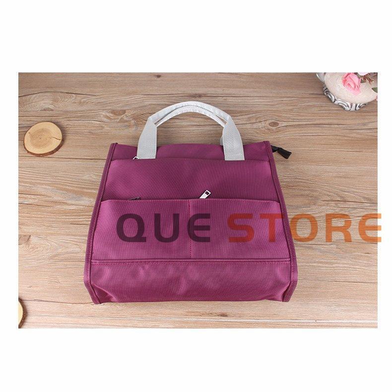 【大特価】ビジネスバッグ トートバッグ レディース メンズ シンプル 撥水 通勤 多収納 仕事用 無地 通勤バッグ キャンバス 帆布 男女兼用 - 画像 (4)