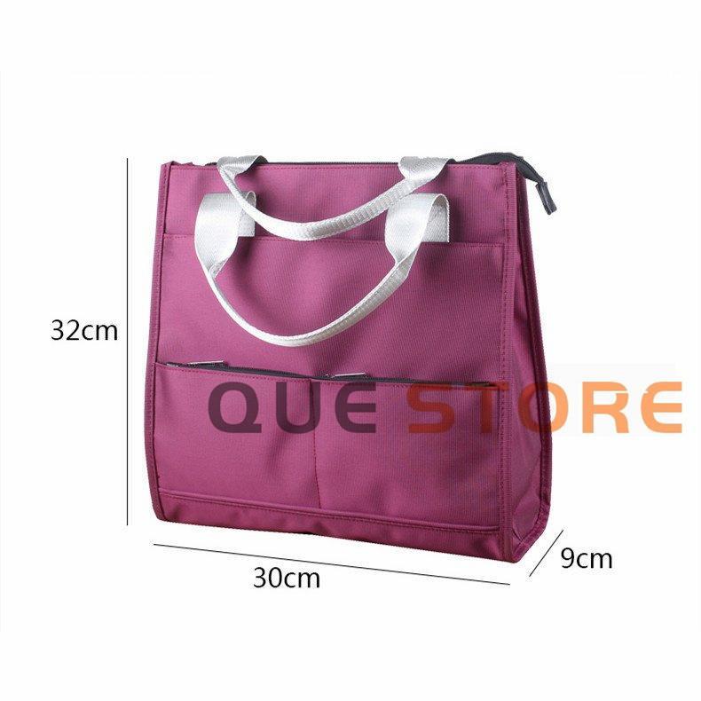 【大特価】ビジネスバッグ トートバッグ レディース メンズ シンプル 撥水 通勤 多収納 仕事用 無地 通勤バッグ キャンバス 帆布 男女兼用 - 画像 (5)