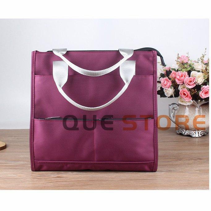 【大特価】ビジネスバッグ トートバッグ レディース メンズ シンプル 撥水 通勤 多収納 仕事用 無地 通勤バッグ キャンバス 帆布 男女兼用 - 画像 (6)